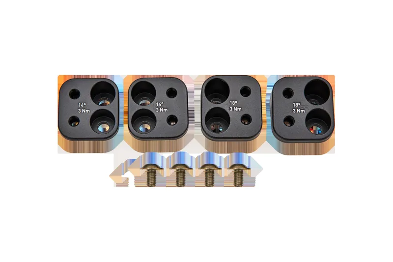 Specialized BAR SUB SHIV TT DISC ARMREST CUP ANGLE SPACER KIT 14-DEG and 18-DEG W/ BOLTS