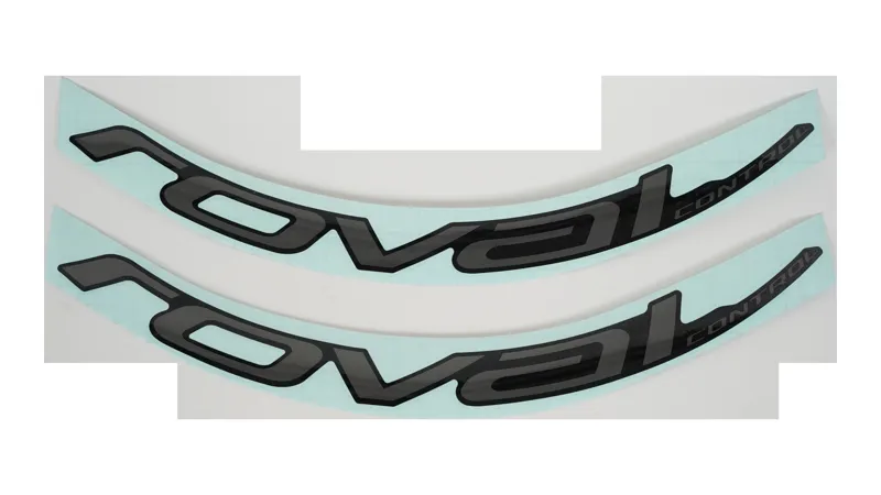 Specialized DCL MY19 ROVAL CONTROL CARBON 29 2 DECALS FOR ONE WHEEL - CHARCOAL in Satin Black/Charcoal
