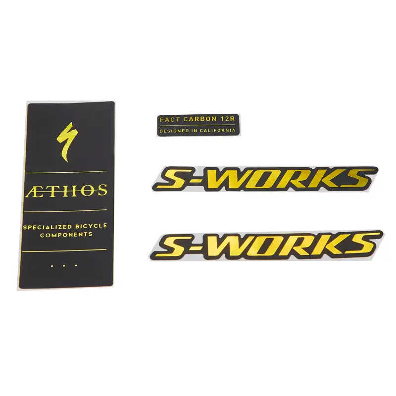 Balfes Bikes Specialized DCL MY21 SW AETHOS FRAME DECAL KIT JETFUEL 56CM in Jetfuel | Free postage over £30, £10 off first order, price match & 0% finance.
