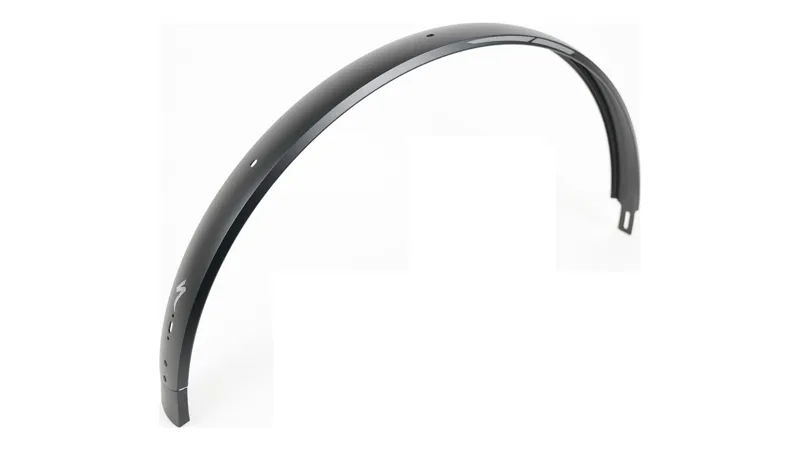 Specialized FND MY19 VADO/COMO GEN.1 REAR FENDER 700C ALLOY 58MM WIDTH W/ HOLES FOR SUPERNOVA E3-WINGEE REAR LIGHT in Black