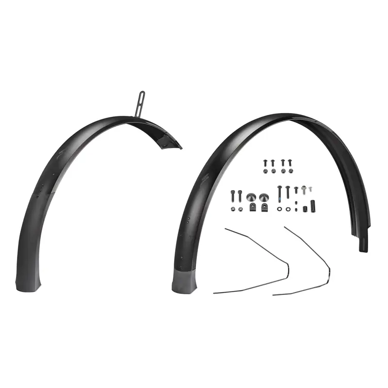 Balfes Bikes Specialized FND MY20 COMO LTD GEN.1 FRONT and REAR FENDER SET 650B ALLOY 65MM WIDTH REAR DRILLED FOR HERMMANS H-TRACE MINI W/ HARDWARE in Black | Free postage over £30, £10 off first order, price match & 0% finance.