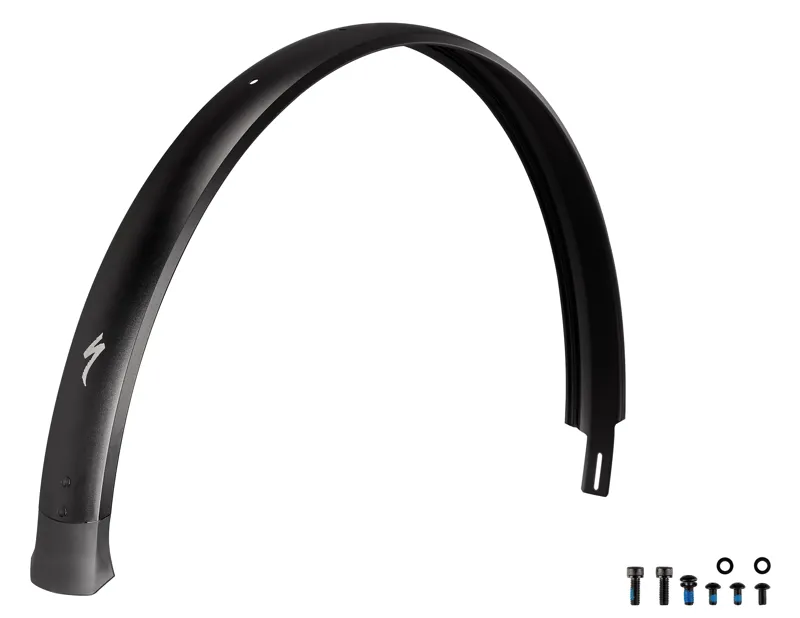 Specialized FND MY22 TERO REAR FENDER 29in ALLOY 65MM WIDTH W/ HARDWARE in Black