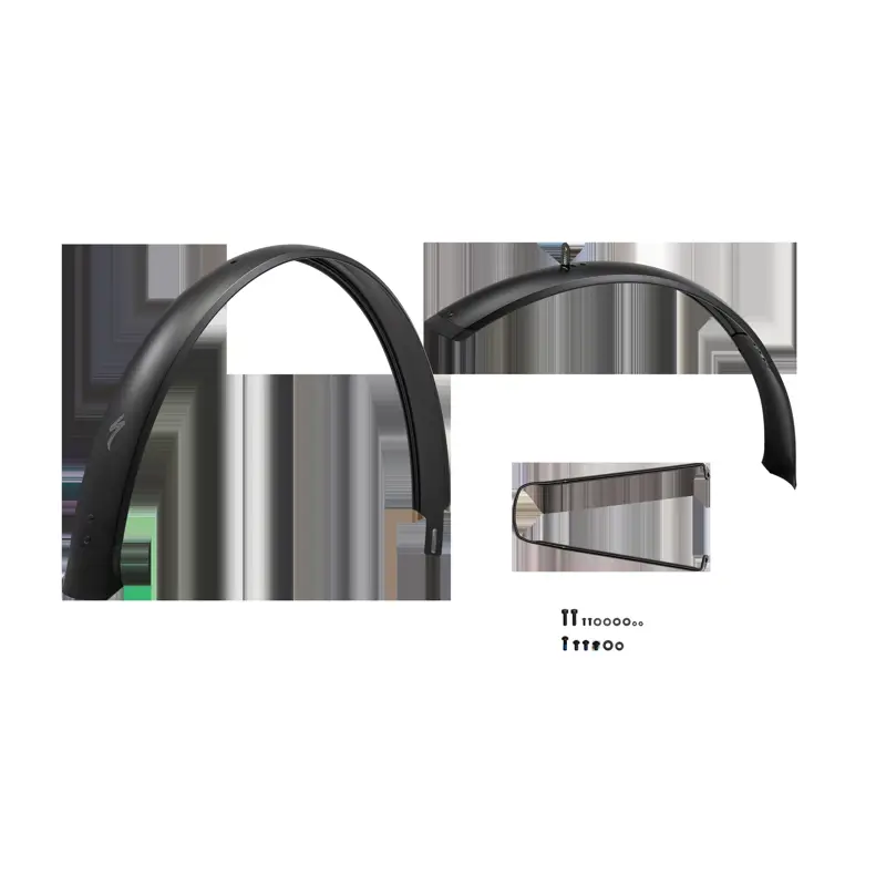 Balfes Bikes Specialized FND MY23 TERO X 5.0 and 6.0 29 FRONT and REAR FENDER SET W/ MOUNTING HARDWARE in Black | Free postage over £30, £10 off first order, price match & 0% finance.