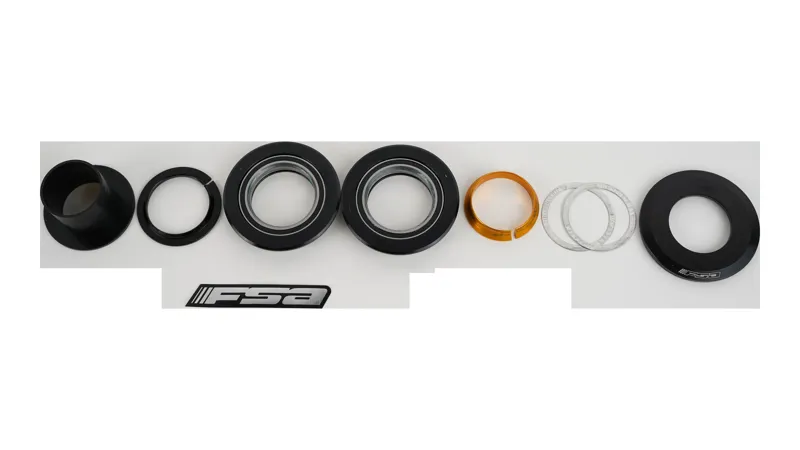 Specialized HDS COMPLETE ZS49/28.6MM TOP ZS49/30MM BOTTOM 1-1/8in UPPER and LOWER BRGS. 36X45 DEG 46MM TOP COVER H2232 W/ CROWN RACE NO.9M/CUP/CC-1.5R/S