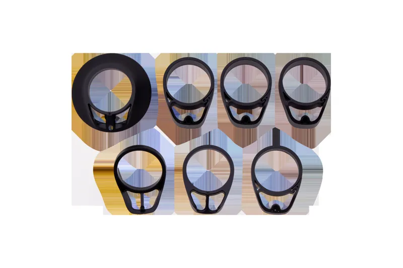 Specialized HDS SUB MY26 AETHOS 2 HEADSET TOP COVER SPACERS AND STEM TRANSITION KIT FOR ALPINIST AND AM STEMS in Black