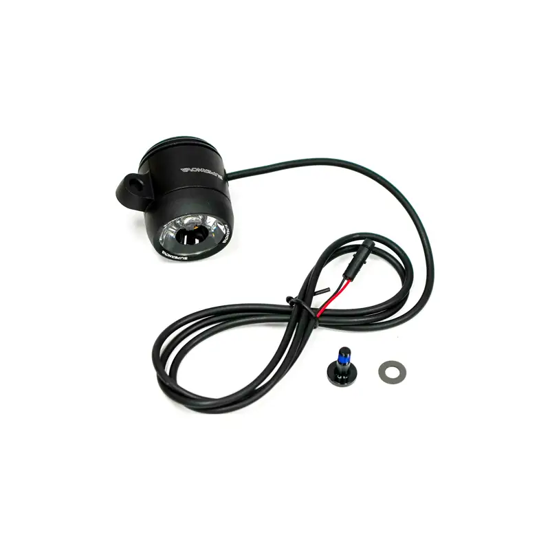 Balfes Bikes Specialized LGT FRONT SUPERNOVA V521s 205 LUMNES / 6V STEM MOUNTED W/ 1100MM BROSE LIGTH WIRE in Black | Free postage over £30, £10 off first order, price match & 0% finance.