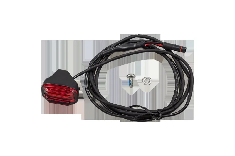 Specialized LGT REAR LEZYNE EBIKE STVZO FENER MOUNTED W/ 1400MM BROSE LIGHT WIRE in Red