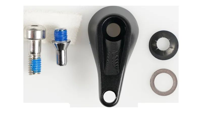 Specialized MSC PROTECTOR MY15-20 DEMO 8 FSR REAR DERAILLEUR PROTECTOR and AXLE MOUNTING KIT in Black