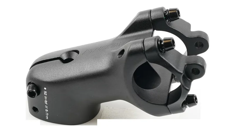 Specialized STM FLOW-SET STEM 60MM LENGTH  31.8MM BAR CLAMP 20-DEG RISE FOR 1-1/8in STEERER SPLIT FACEPLATE W/ MOUNT FOR BLOKS DISPLAY CRADLE in Black