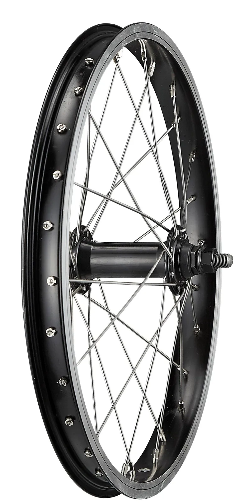 Specialized WHL KIDS 16in FRONT ALLOY BOLT-ON 10X100MM RIM BRAKE 28H in Black