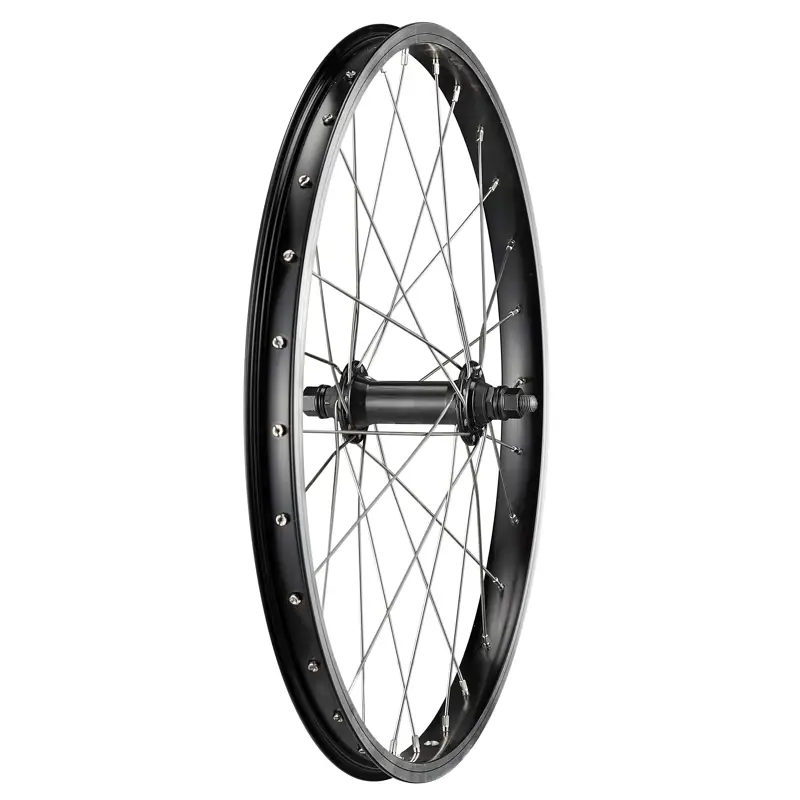 Balfes Bikes Specialized WHL KIDS 20in FRONT ALLOY BOLT-ON 10X100MM RIM BRAKE 28H in Black | Free postage over £30, £10 off first order, price match & 0% finance.