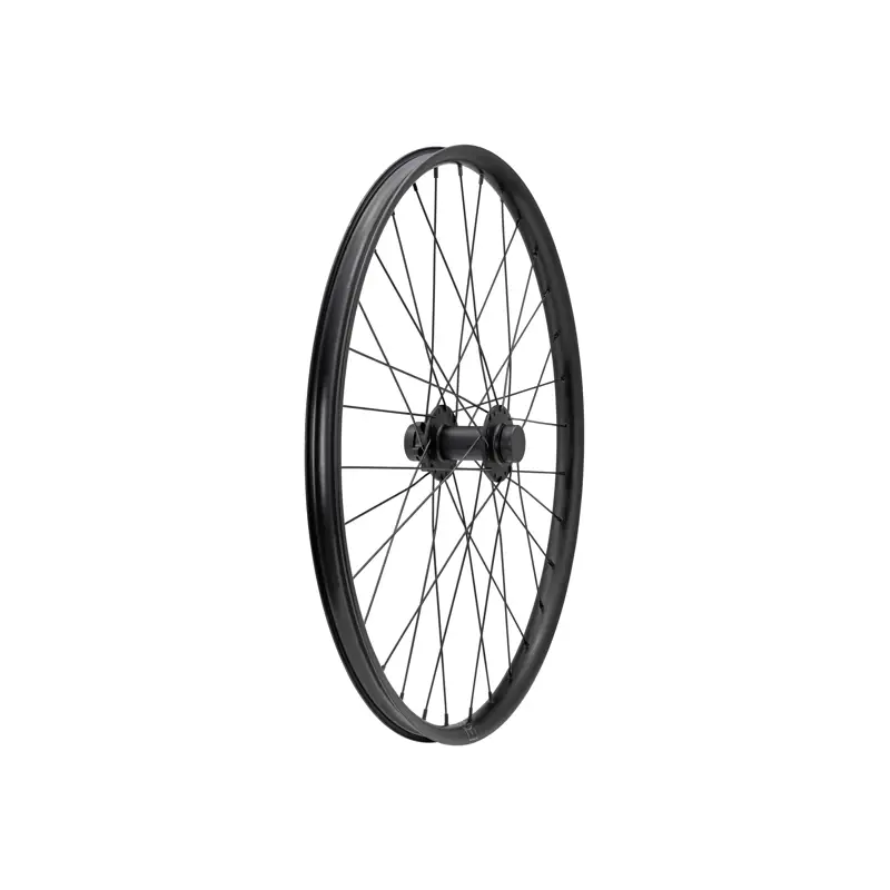 Balfes Bikes Specialized WHL KIDS 24in FRONT ALLOY 15X100MM DISC 6-BOLT 32H - BLACK W/ S-LOGO DCL in Black | Free postage over £30, £10 off first order, price match & 0% finance.
