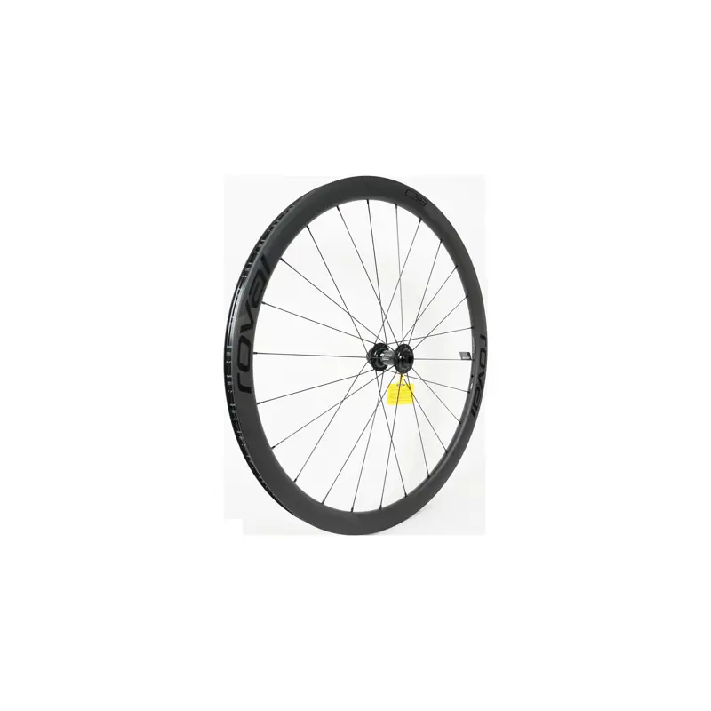 Balfes Bikes Specialized WHL MY19 C38 700C FRONT CARBON TA 12X100MM DISC CENTERLOCK 24H - SATIN CARBON W/ BLACK DCL in Satin Carbon/Black | Free postage over £30, £10 off first order, price match & 0% finance.