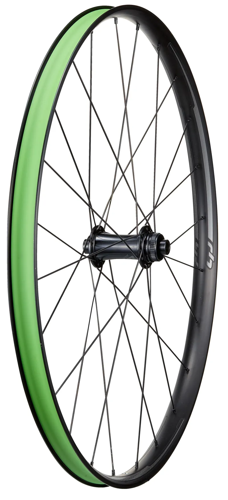 Specialized WHL TURBO 650B FRONT ALLOY 12X110MM DISC CENTERLOCK 24H - BLACK W/ TURBO DCL in Black