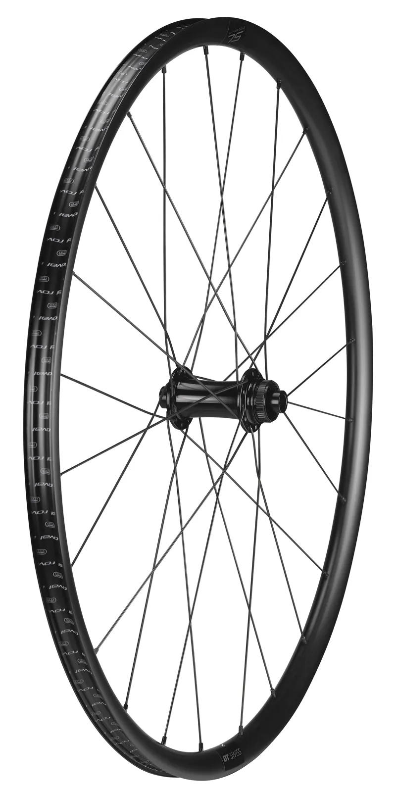 Specialized WHL TURBO 700C FRONT ALLOY TA 12X110MM Road Boost DISC CENTERLOCK 24H - BLACK W/ TURBO DCL in Black