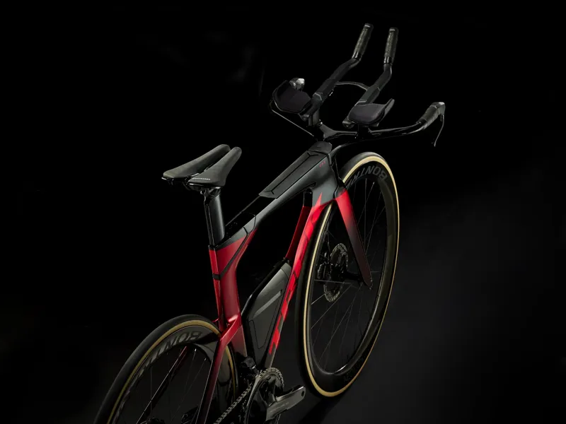 Trek Speed Concept SLR 9 Di2 Time Trial/Triathlon Bike 2026 in Carbon Red Smoke-2