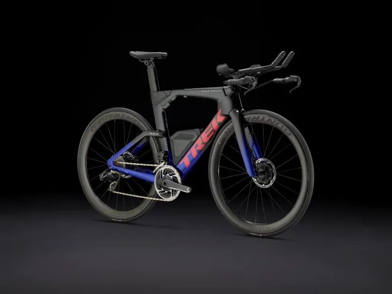Trek Speed Concept SLR 9 eTap Time Trial/Triathlon Bike 2024 in Hex Blue/Trek Black-1