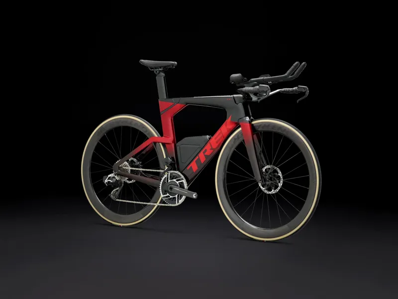 Trek Speed Concept SLR 9 AXS Time Trial/Triathlon Bike 2026 in Carbon Red/Smoke-1