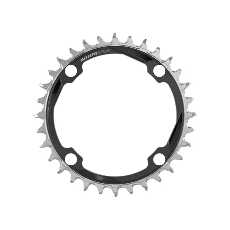 Balfes Bikes Sram OCHAIN XX T-TYPE 104BCD CNC Aluminium Chain Ring 34T in Black | Free postage over £30, £10 off first order, price match & 0% finance.