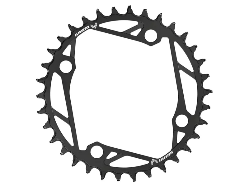 Sram T-Type 104 Bcd Steel Chain Ring 34t in Black