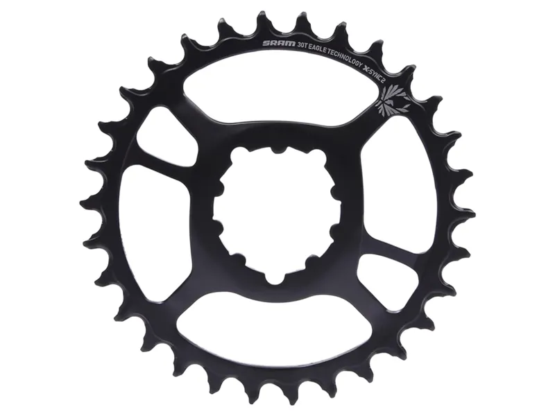 Sram X-Sync 2 Steel Direct Mount 6mm Offset Eagle Chain Ring 34t in Black