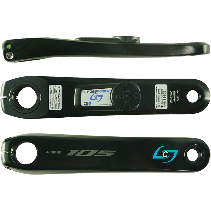 Balfes Bikes Stages Power Meter L Shimano 105 R7100 in Black | Free postage over £30, £10 off first order, price match & 0% finance.