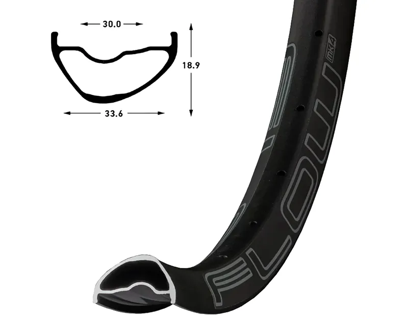 Stans Flow MK4 Rim 27.5in in Black-2