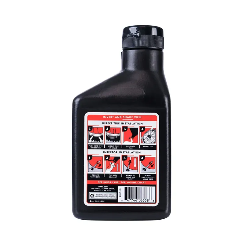 Stans Tubeless Tyre Sealant 250ml Single Bottle in Black-2