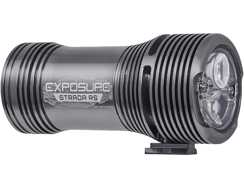 Exposure Strada Mk13 Road Sport USB-C Front Light in Gunmetal Grey
