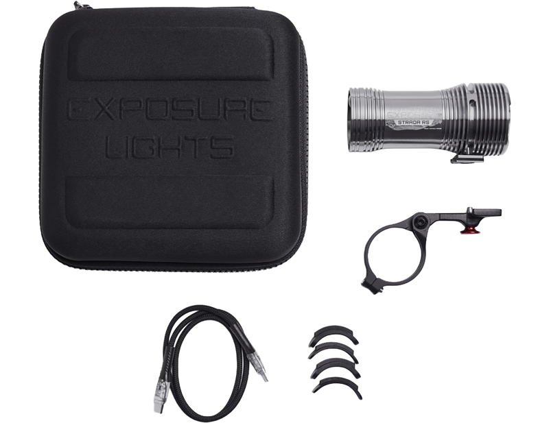 Exposure Strada Mk13 Road Sport USB-C Front Light in Gunmetal Grey-3