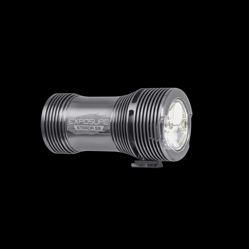 Exposure Strada Mk13 Super Bright USB-C Front Light in Gunmetal Grey-10