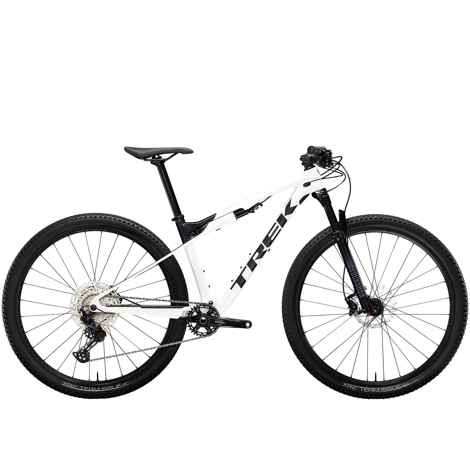 Trek Supercaliber Mountain Bike 2023 in Crystal White