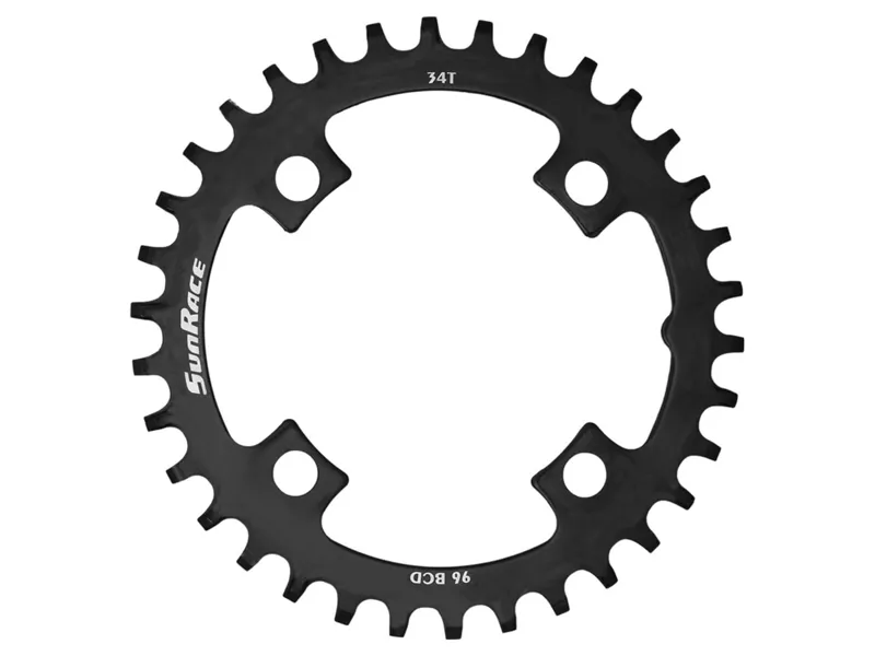 Sunrace MS00 Steel Narrow-Wide Chainring 30T in Black