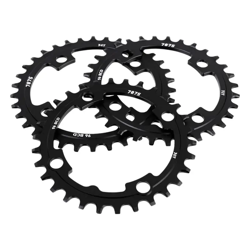 Balfes Bikes Sunrace MX00 Narrow-Wide Chainring 38T In Black | Free postage over £30, £10 off first order, price match & 0% finance.