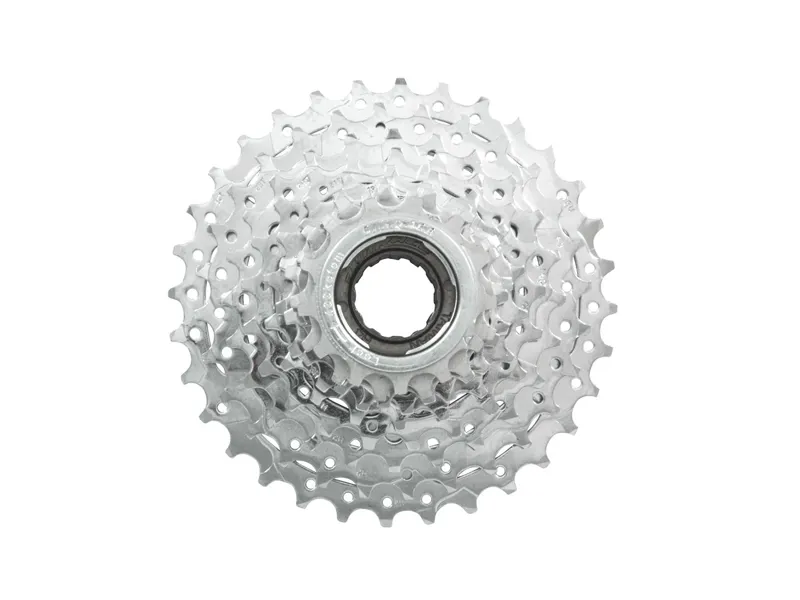 Balfes Bikes Sunrace SunRace MFE909 9-Speed Freewheel in Chrome | Free postage over £30, £10 off first order, price match & 0% finance.
