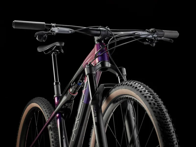 Trek Supercaliber SL 9.7 GX AXS Gen 2 Full Suspension Mountain Bike 2025 in Carbon Smoke/Purple-3