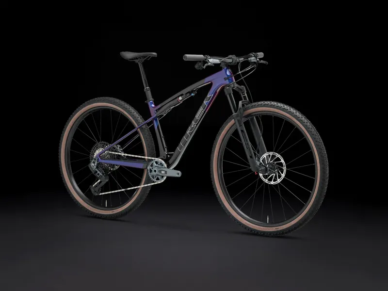 Trek Supercaliber SL 9.7 GX AXS Gen 2 Full Suspension Mountain Bike 2025 in Carbon Smoke/Purple-1