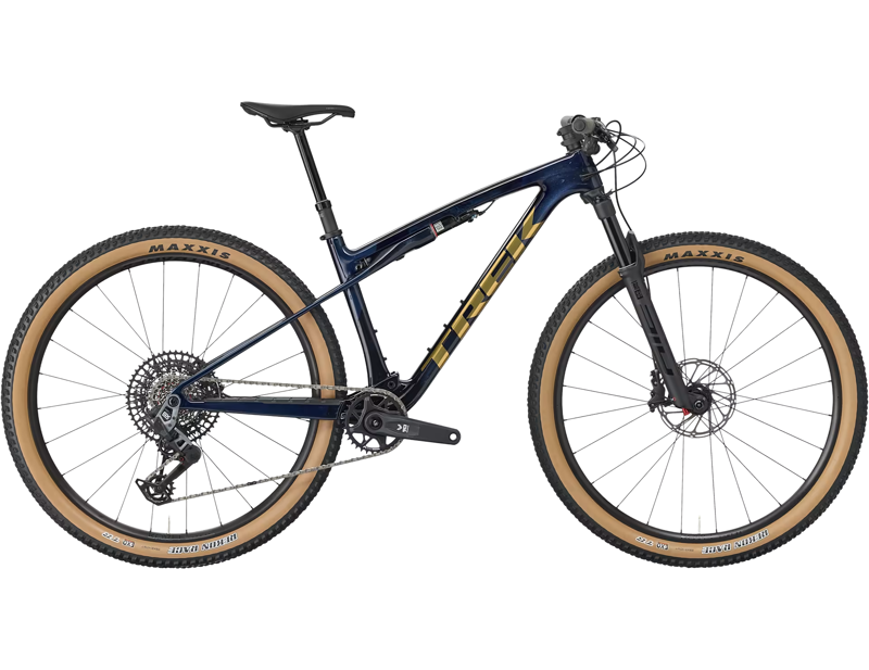 Trek Supercaliber SL 9.7 GX AXS Gen 2 Full Suspension Mountain Bike 2026 in Carbon Blue Smoke