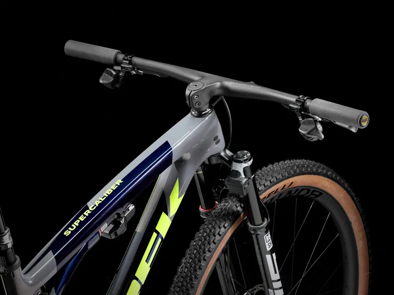 Trek Supercaliber SLR 9.9 Flight Attendant Gen 2 Full Suspension Mountain Bike 2025 in Navy Carbon Smoke -2