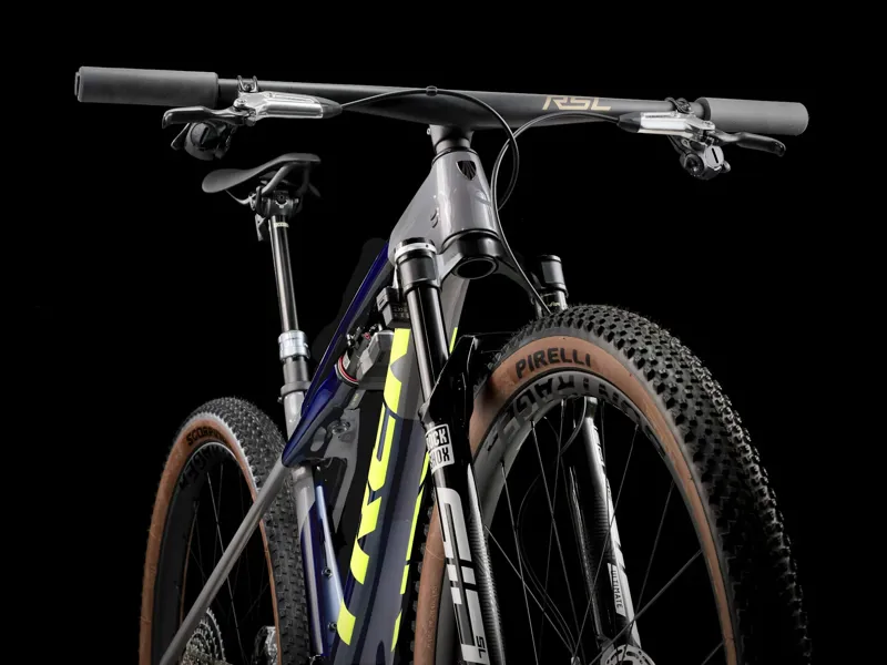 Trek Supercaliber SLR 9.9 Flight Attendant Gen 2 Full Suspension Mountain Bike 2025 in Navy Carbon Smoke -3