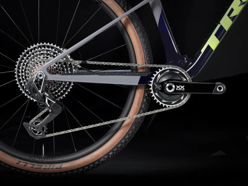 Trek Supercaliber SLR 9.9 Flight Attendant Gen 2 Full Suspension Mountain Bike 2025 in Navy Carbon Smoke -5