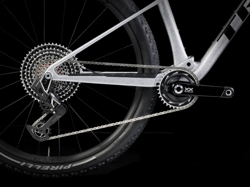 Trek Supercaliber SLR 9.9 Flight Attendant Gen 2 Full Suspension Mountain Bike 2025 in Argent Drizzle-5