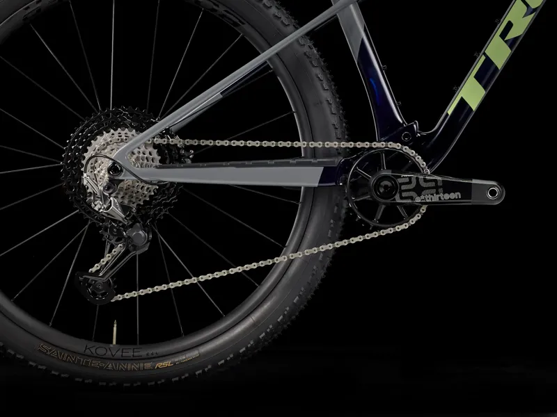 Supercaliber SLR 9.9 XTR Gen 2 Full Suspension Mountain Bike 2025 in Carbon Smoke Blue/Slate/Green-5