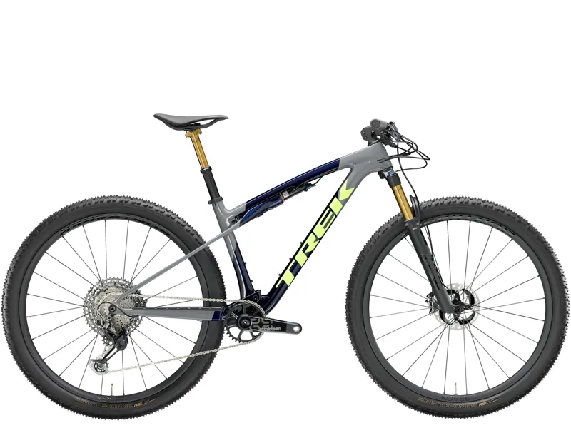 Supercaliber SLR 9.9 XTR Gen 2 Full Suspension Mountain Bike 2025 in Carbon Smoke Blue/Slate/Green