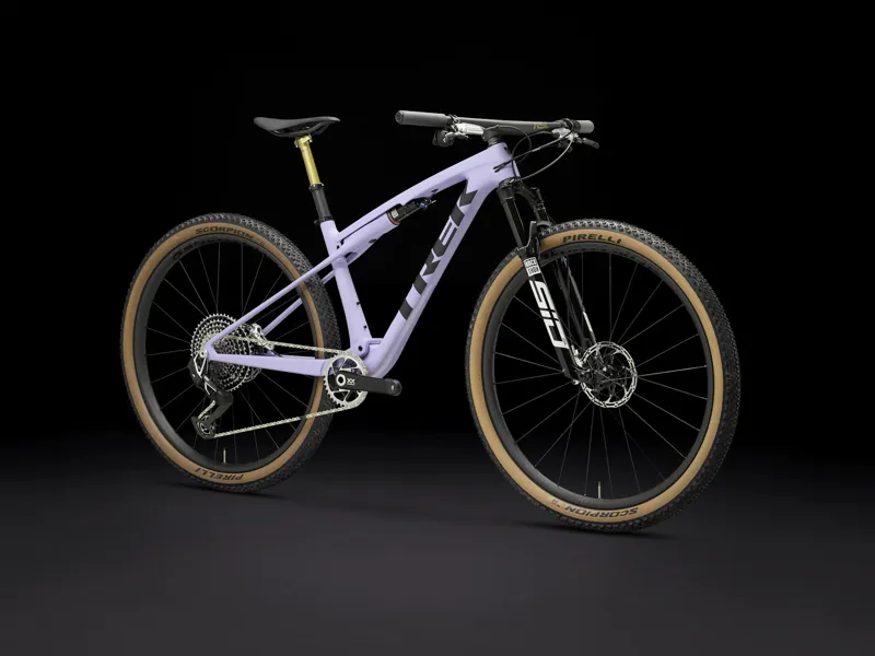Trek Supercaliber SLR 9.9 XX AXS Gen 2 Full Suspension Mountain Bike 2025 in Lavender Haze-1