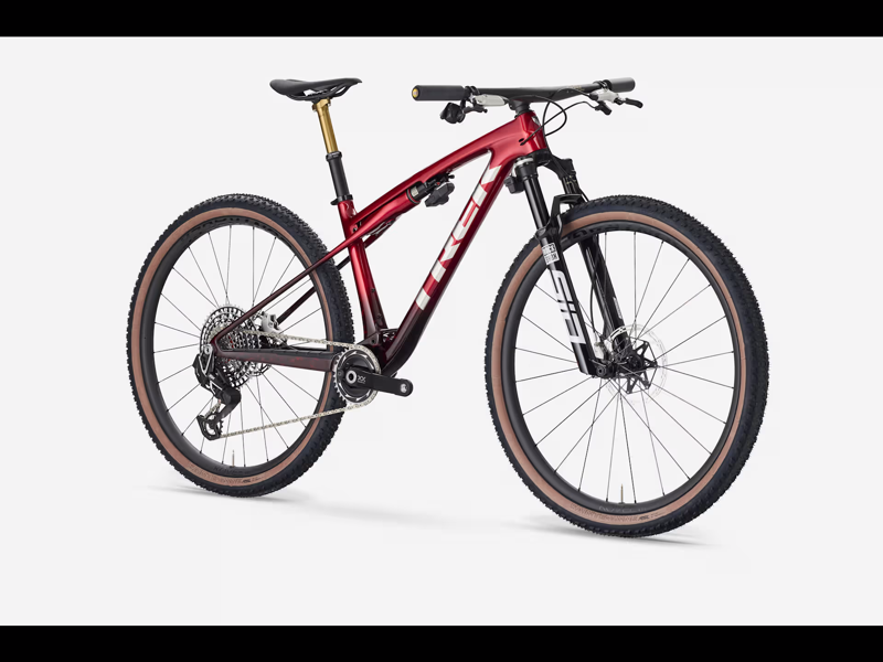 Trek Supercaliber SLR 9.9 XX AXS Flight Attendant Gen 2 2026 in Red Smoke/Drizzle-4