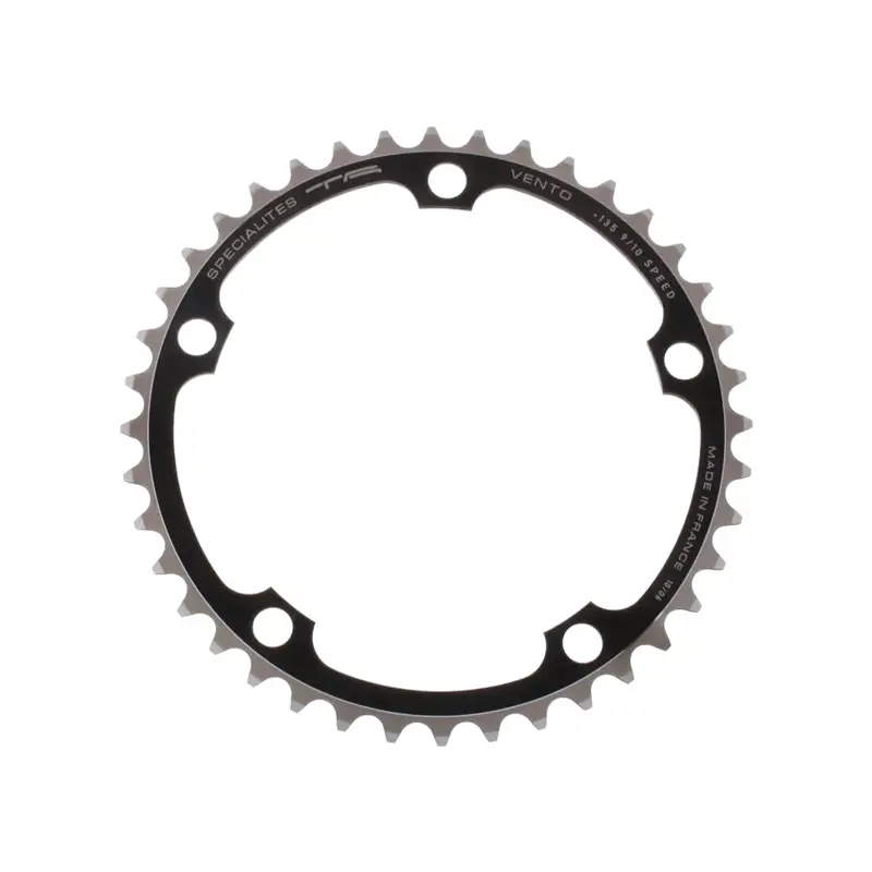 Balfes Bikes Ta TA Vento 135pcd 9/10X Campagnolo Inner Chainring 39t in Black | Free postage over £30, £10 off first order, price match & 0% finance.