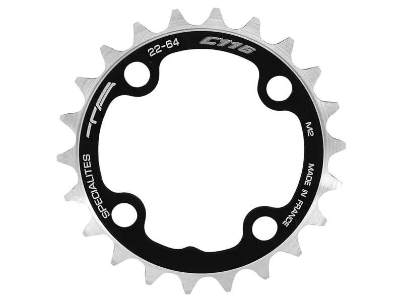 TA XTR 04 Compatible Inner Ring 22t in Black