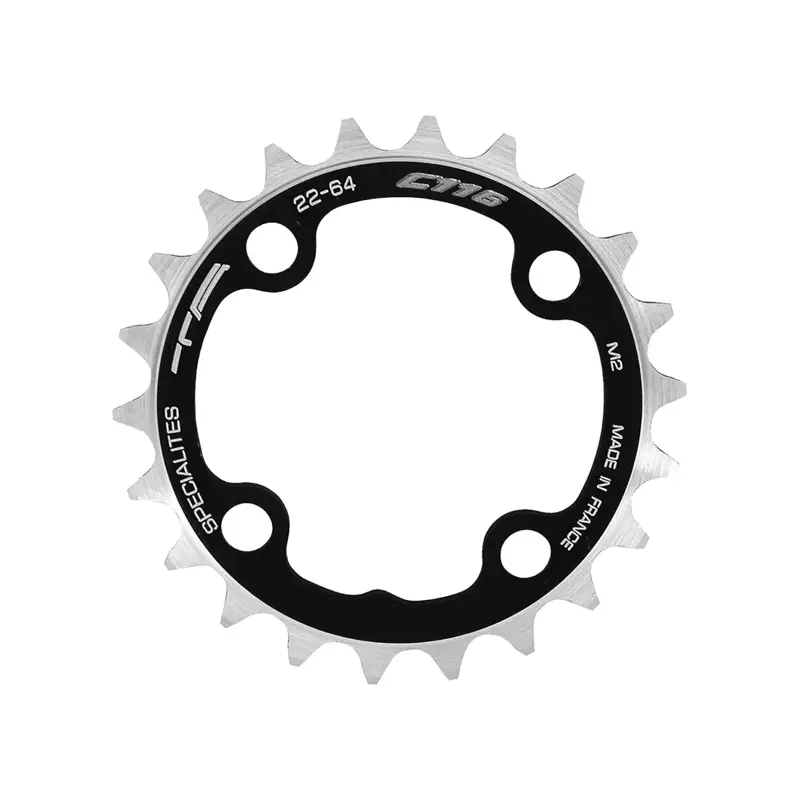 Balfes Bikes Ta TA XTR 04 Compatible Inner Ring 22t in Black | Free postage over £30, £10 off first order, price match & 0% finance.