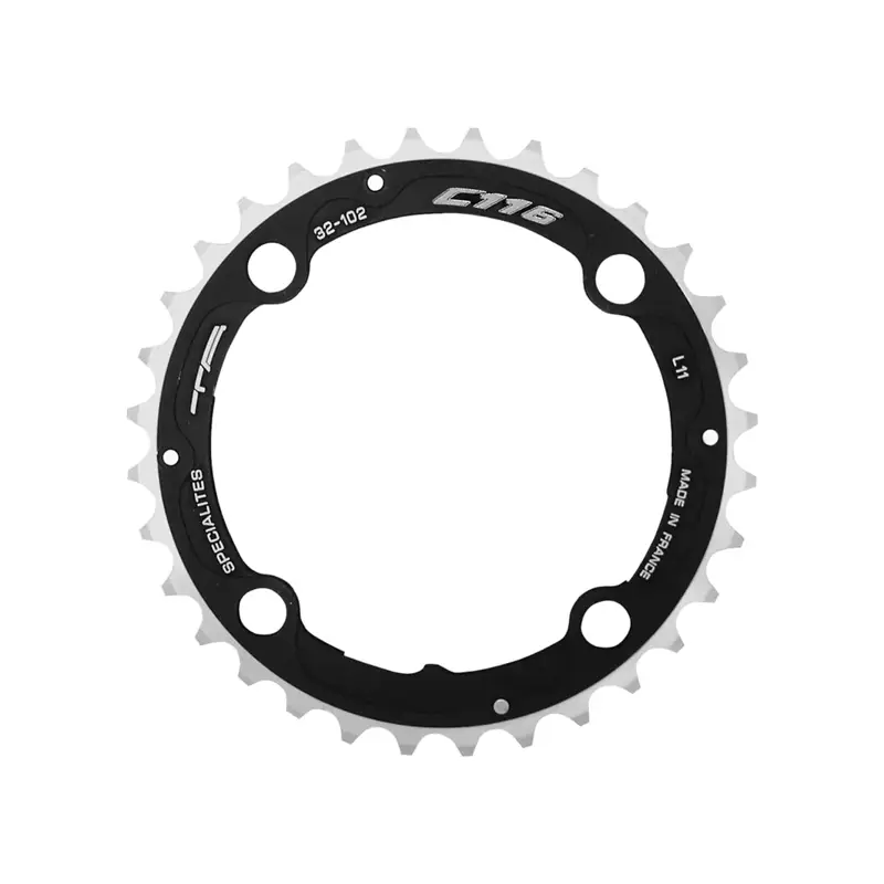 Balfes Bikes Ta TA XTR 04 Compatible Middle Ring 32t in Black | Free postage over £30, £10 off first order, price match & 0% finance.